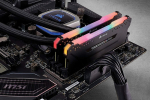 CORSAIR VENGEANCE RGB PRO 16GB (2x8GB) DDR4 3200MHz C16 Memory Kit &mdash; Black