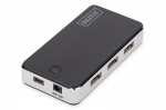 DIGITUS USB2.0 Hub 7-port black