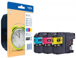 Brother LC-125XL Rainbow Pack Ink (Cyan, Magenta, Yellow) (Retail)