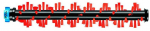 Bissell | Area rug and carpet brush roll | No ml | 1 pc(s) | Red/Black