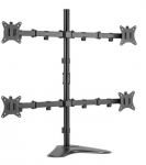 Equip Tischfu&szlig; 17"-32" 4TFT je 9kg 360 sw lite Retail