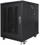 LANBERG STANDING RACK CABINET 19" 15U 600X800 BLACK