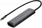 UNITEK ACTIVE HUB USBC HDMI RJ-45 PD 100