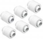 Alphacool Eiszapfen 13/10 mm Screw-in Fitting G1/4, 6-Pack - White