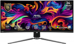 MSI 34" Curved QD-OLED Monitor 3440x1440 175Hz 0.03ms