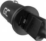 Green Cell GC PowerRide Nano38 38W 6A 1x USB-C 1x USB-A car charger
