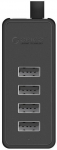 Orico W5P-30 USB to 4x USB 2.0 Hub Adapter (black)