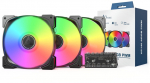 Montech HP140 PWM ARGB Fan 3-Pack 140mm Black