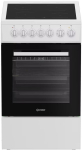 INDESIT Cooker IS5V5GSW/P Ceramic hob, electric oven, white