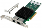 MicroConnect Network Card PCIe x8 X710T2L 2x10GBASE-T/NBASE-T Server