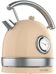 Cecotec Thermosense 420 Vintage Light Beige Kettle 2200W 1.8L
