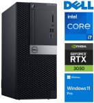 DELL 5070 Tower i7-9709 8GB 1TB SSD M.2 NVME+2TB RTX3050 6GB WIN11Pro