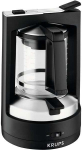Krups T8 KM468910 Coffee Machine Black/Stainless Steel