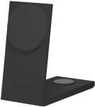 Wireless Qi2 charger 15W for 3 devices (black)