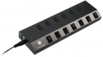 ICYBOX IB-HUB1701-C3 7-port hub