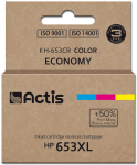 Actis KH-653CR Ink (replaces HP 653XL 3YM74AE; Premium; 18ml; 300 pages; color)