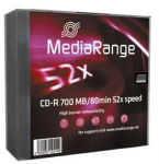 700MB, CD-R, 52x, 10 pack