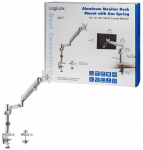 LogiLink 17"-32" Monitor Mount 3-Arm Silver 9KG Gas Spring BP0087