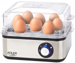 Adler | Egg boiler | AD 4486 | Stainless steel | 800 W