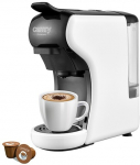 Camry Multi-capsule Espresso machine CR 4414 Pump pressure 19 bar, Ground/Capsule, 1450 W, White/Black