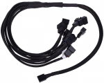 Phobya Y-cable 4Pin PWM to 9x 4Pin PWM 60cm - black