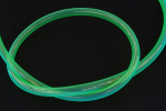 tubing PUR 10/8mm (5/16"ID) UV-active green by the meter
