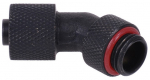 11/8mm (8x1.5mm) screw-on nozzle 45&deg; rotatable G1/4 - knurled - black matt