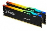 Kingston FURY Beast RGB 32GB (2x16GB) 6400MT/s DDR5 CL32 DIMM