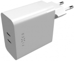 Fixed | Dual USB-C Mains Charger, PD support, 65W