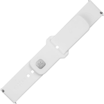 Fixed Sporty Strap Set with Quick Release 22mm White