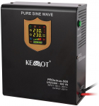 Wall-mounted emergency power supply KEMOT PROsinus-500 converter with pure sine wave and charging function 12V 230V 500V