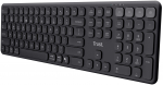 Trust Vaiya US Black USB + RF Wireless + Bluetooth - keyboard