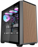 Darkflash DS900WD computer case (black) + 4 fans
