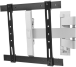 One for all TV wall mount swivel (black/white)