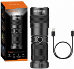 Superfire GT60 flashlight - 2600 lm, 2 modes, USB-C