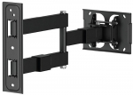 Visaro WMA75 Full Motion TV Wall Mount, 30 kg, Black