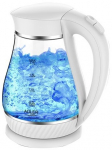 Adler | Kettle | AD 1274 | Electric | 2200 W | 1.7 L | Polypropylene/Glass | 360&deg; rotational base | White