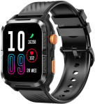 Blackview W10PRO 1.83 inch G+F 320x280 RAM 480KB+ROM 640KB 600mA Call funcation GPS Flashlight BT5.3 Black