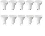 LEPRO 200081-WW-EU-10 GU10 LED Bulb 4.5W (50W) 345 lm 2700K 100&deg; 10 pcs