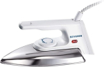 , SEVERIN hand iron, iron without steam with finely ground aluminum soleplate &
