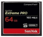 Sandisk memory card CF 64GB ExtremePro 160MB/s