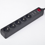 EnerGenie SPG5-C-15 surge protector Black 5 AC outlet(s) 250 V 4.5 m