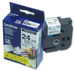 Brother | TZ-251 Laminated Tape | Black on White | TZe | 8 m | 2.4 cm