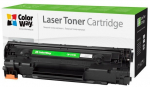 ColorWay Econom Toner Cartridge, Black, Canon 737, HP CF283X