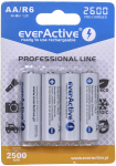 Everactive Ni-MH R6 AA 2600 mAh Rechargeable Batteries