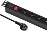 QOLTEC 54469 Power strip for RACK 1U