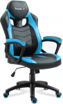Huzaro FORCE 2.5 BLUE MESH Gaming armchair Mesh seat Black, Blue