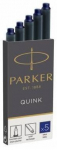 PARKER Tintenpatrone QUINK Blau 5 St&uuml;ck
