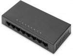 DIGITUS Switch 8-Port 10100 Unmanaged schwarz