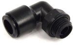 10mm G1/4 plug fitting 90&deg; revolvable black plastics